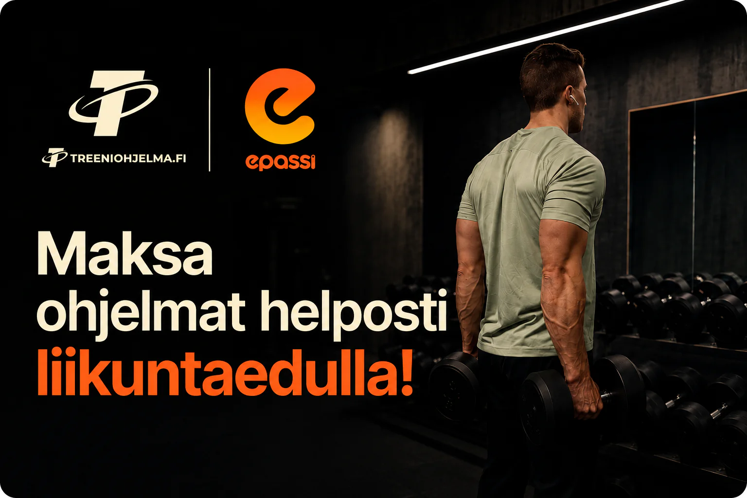Treeniohjelma.fi verkkosivun esikatselu Epassi käyttäjille